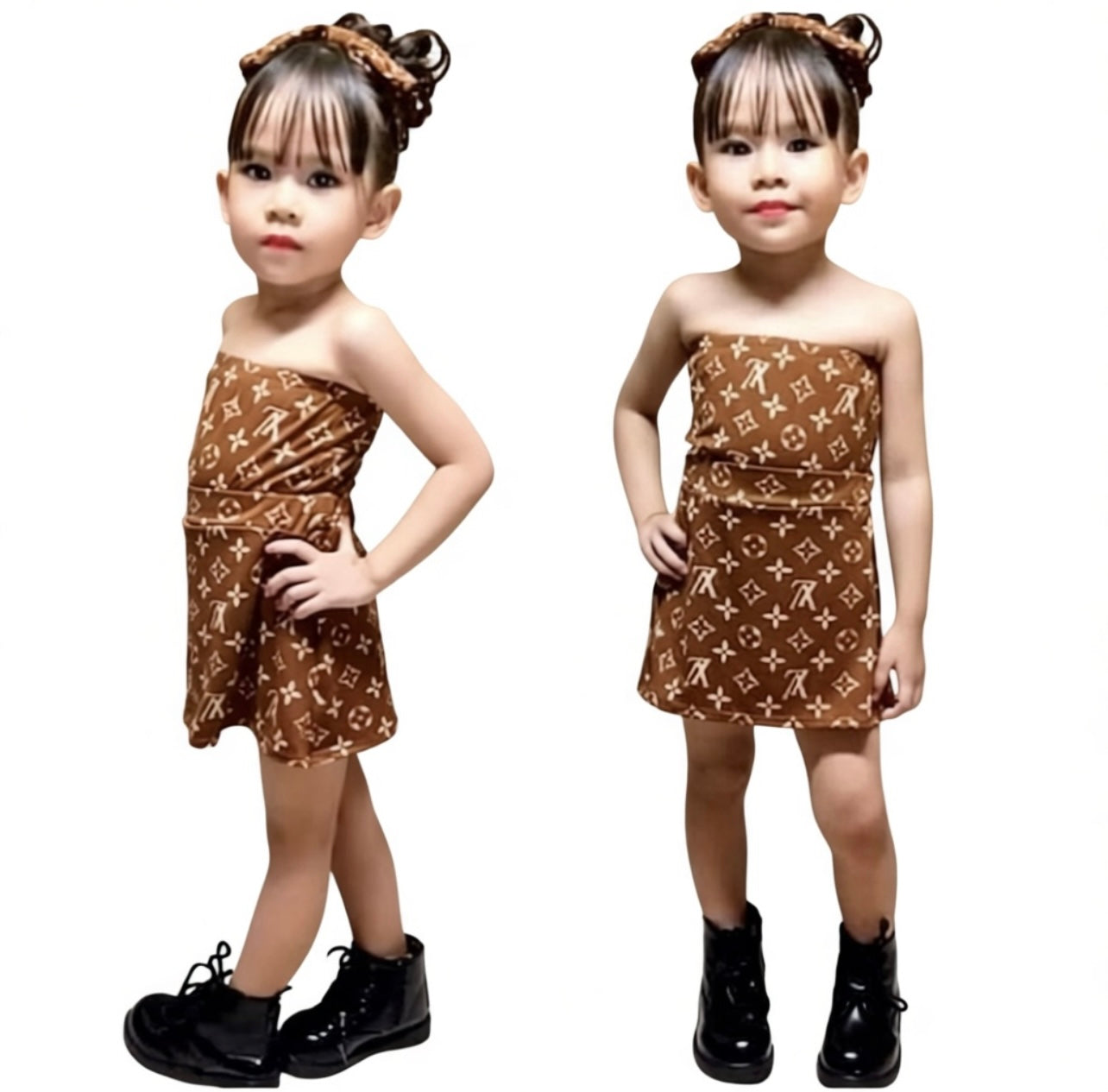 Fashion kids clothing 3in1