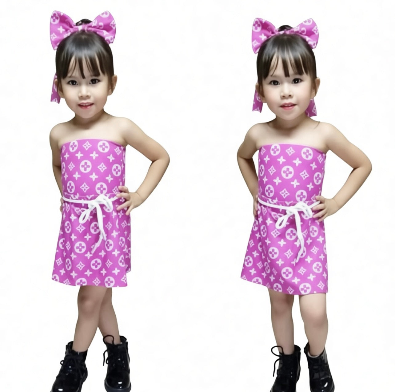 Fashion kids clothing 3in1