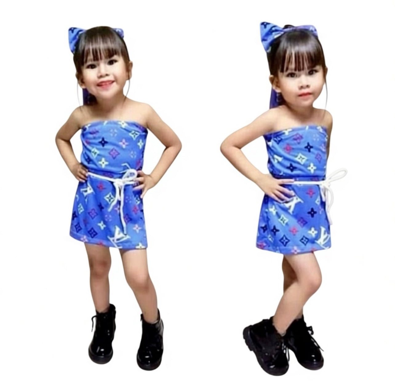 Fashion kids clothing 3in1