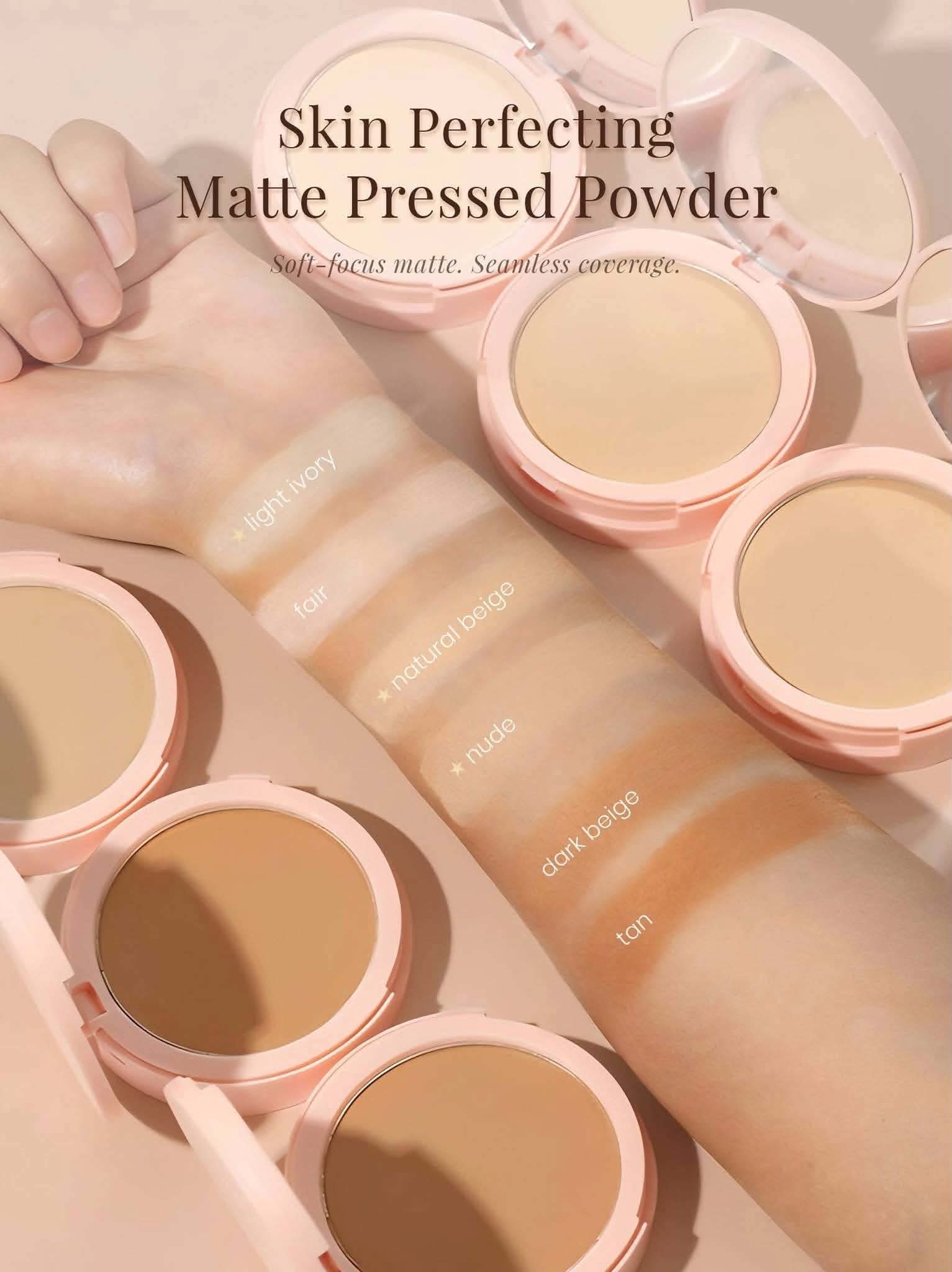 The Butterfly Kisses MNL Skin Perfecting Matte Pressed Powder
