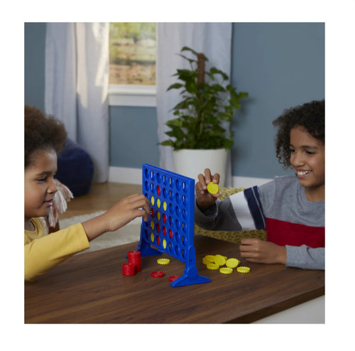 Connect 4 Classic Grid Game, 4 in a Row Game for Kids