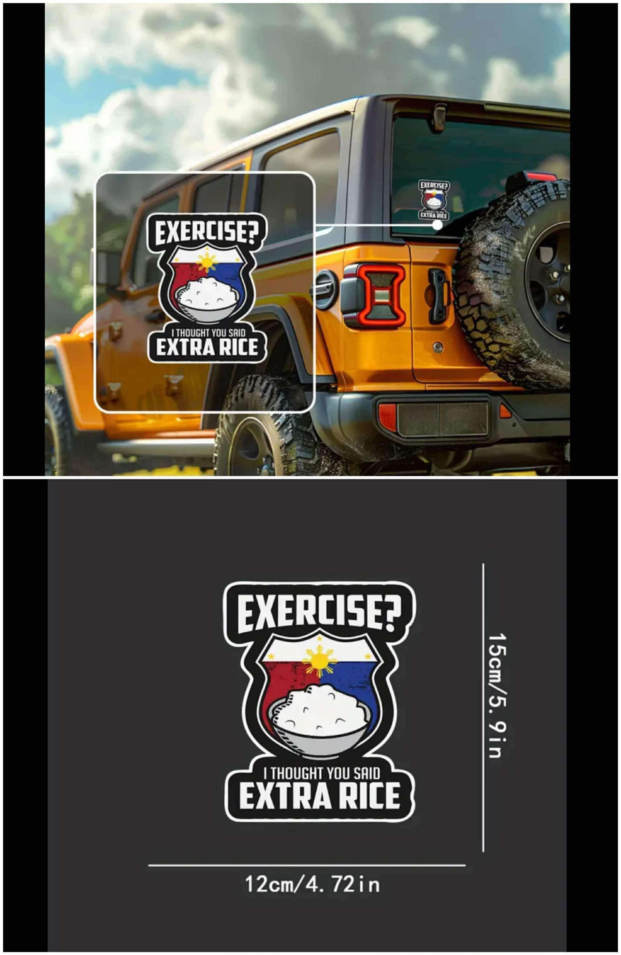 Philippines Car Sticker