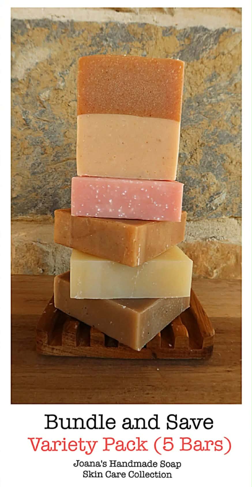 Turmeric Soap Bundle and Save! Variety Pack (5pcs)