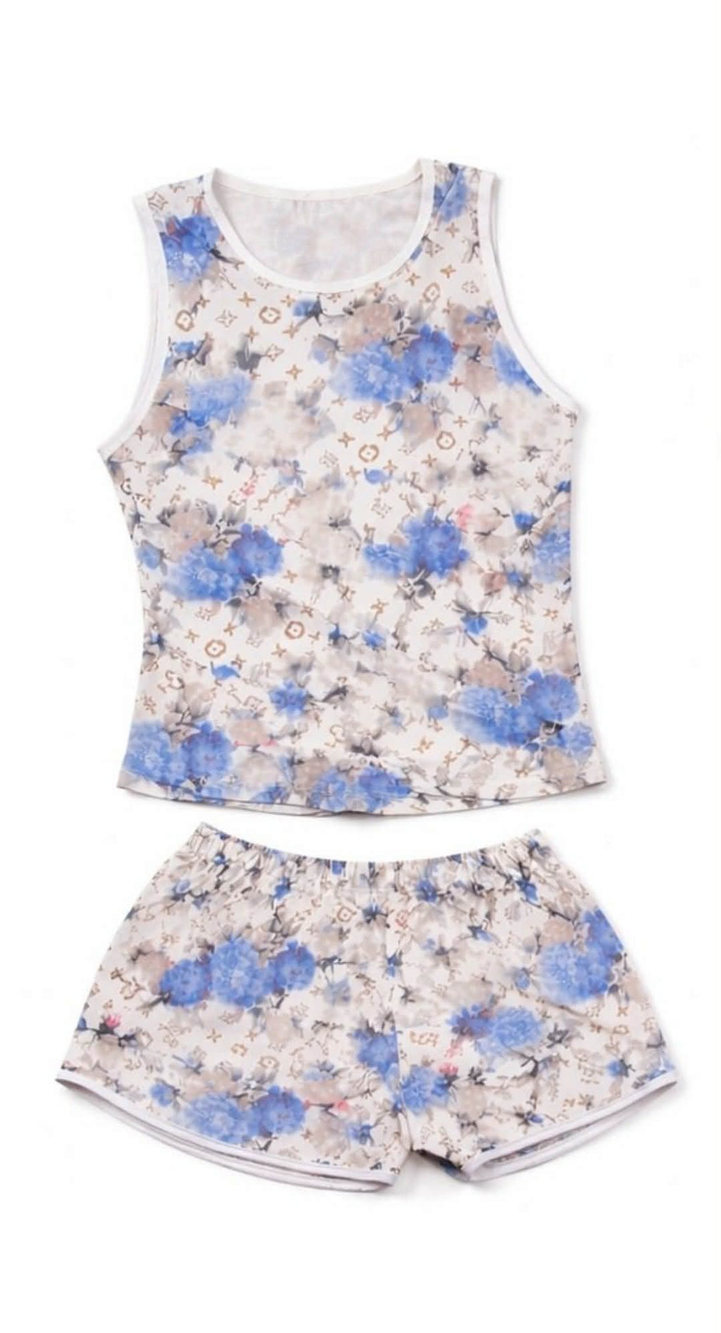 Fashion Sleeveless and short set