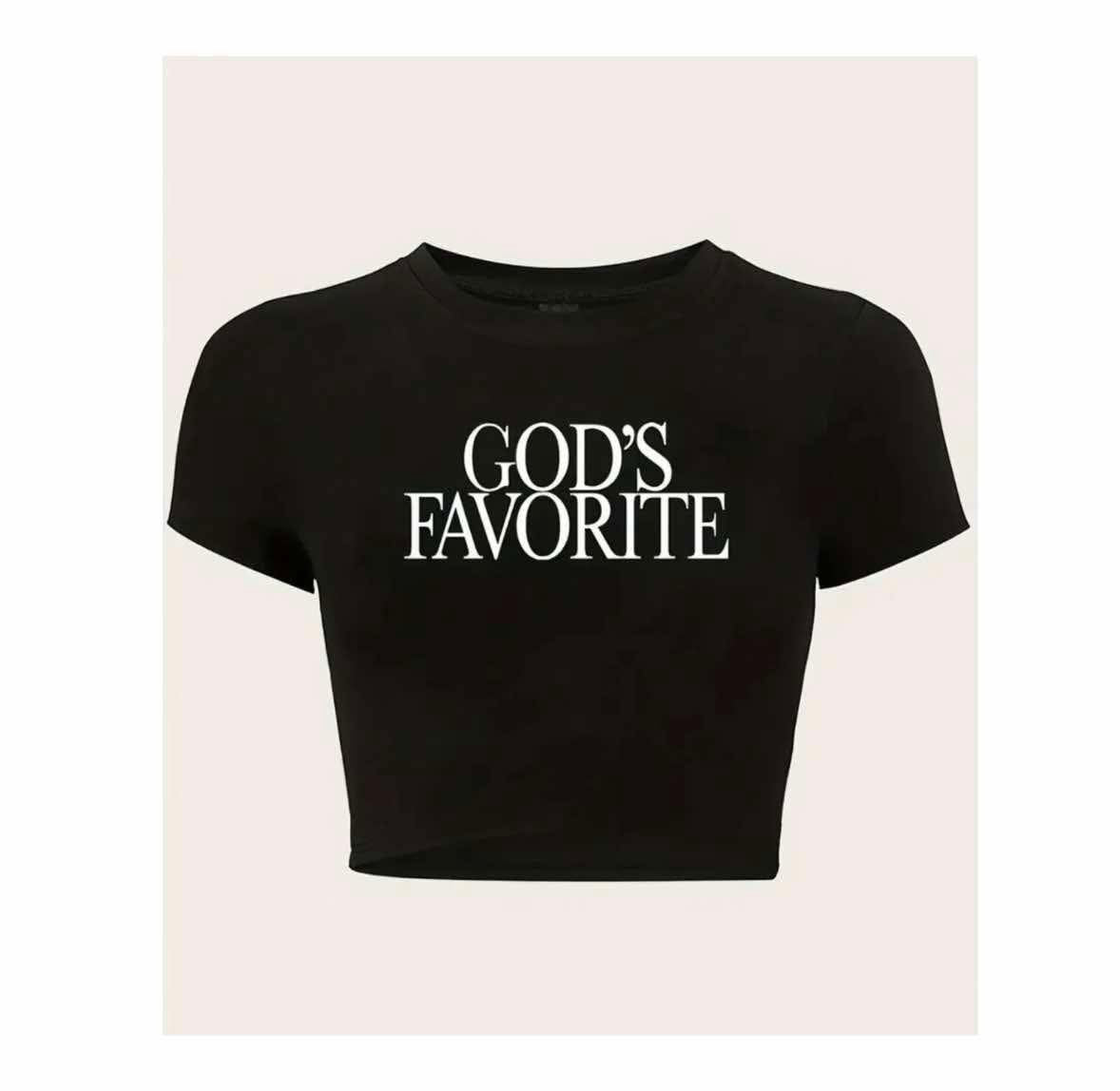Crop top God's Favorite