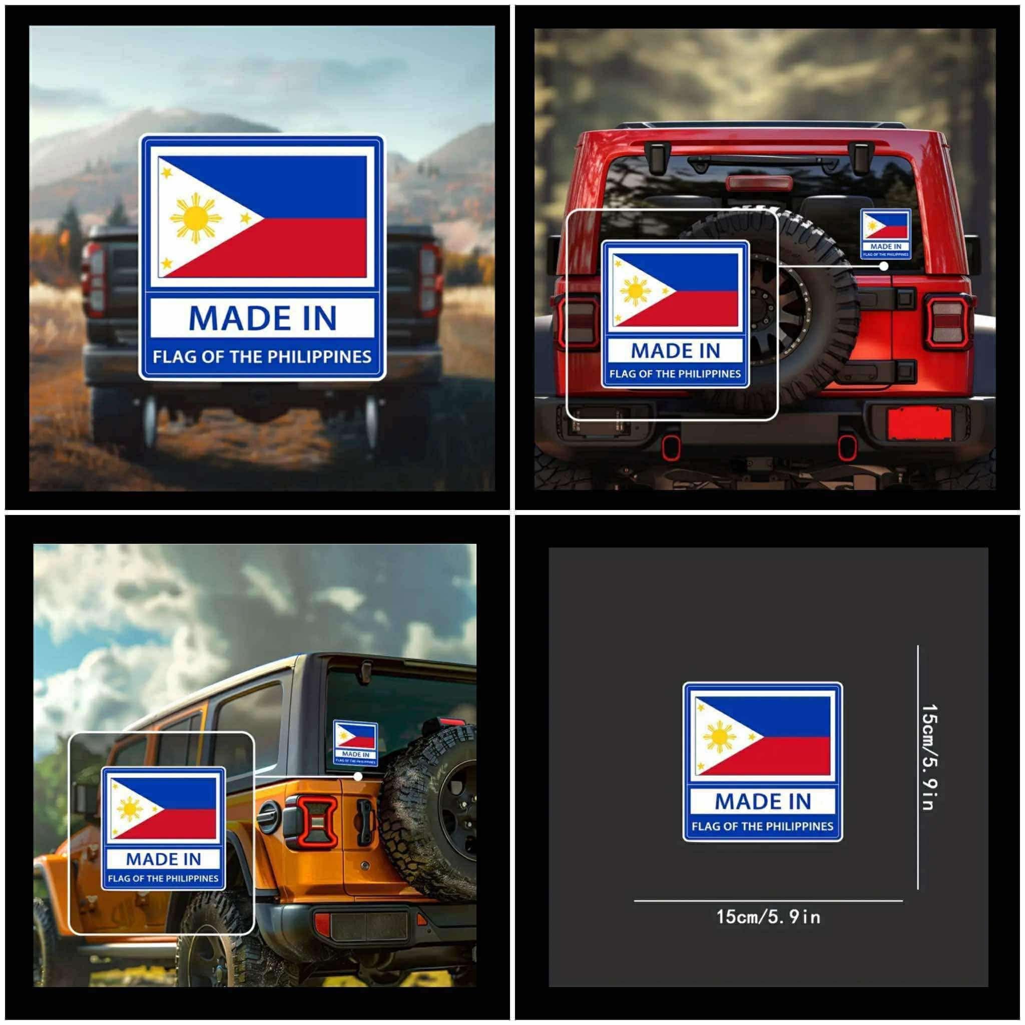 Philippines Car Sticker