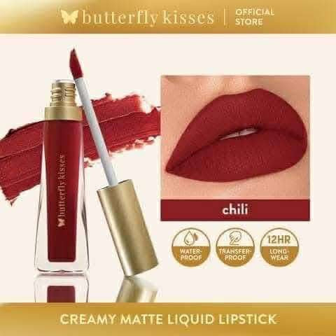 Matte Lipstick 12Hr Long Lasting Chili