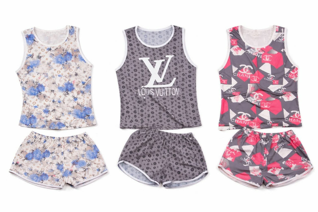 Fashion Sleeveless and short set