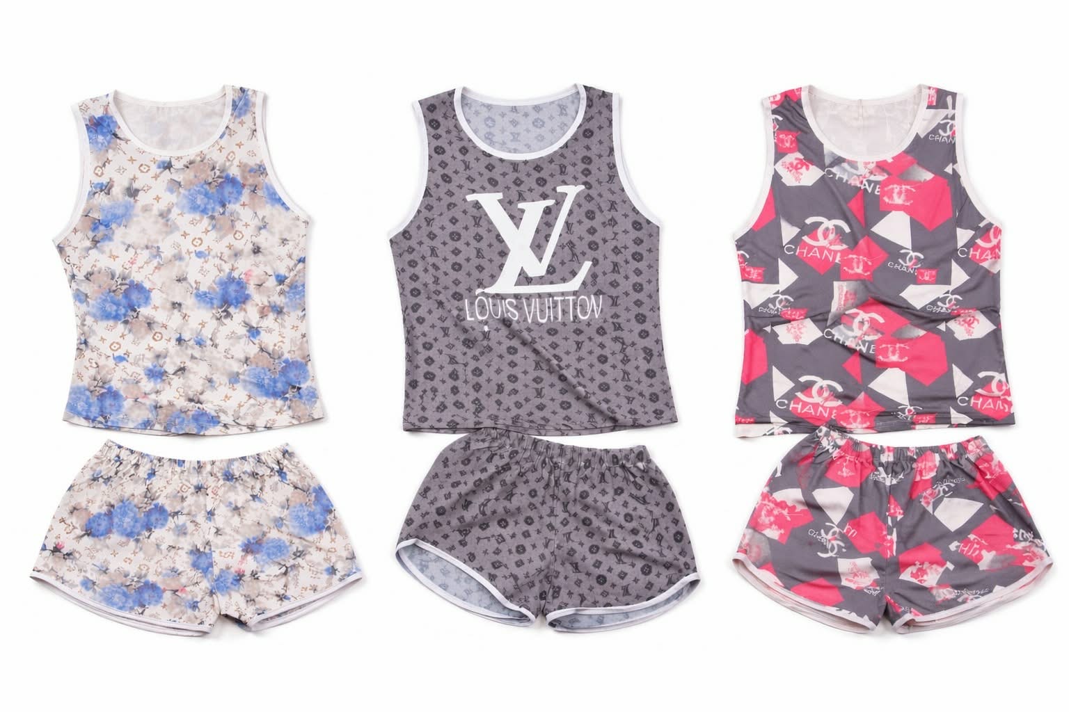 Fashion Sleeveless and short set