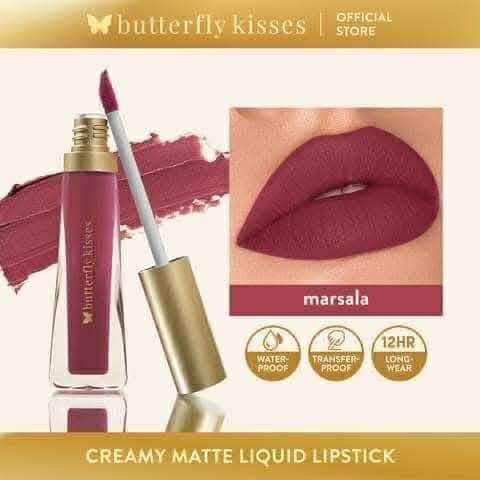 Matte Lipstick 12Hr Long Lasting Marsala